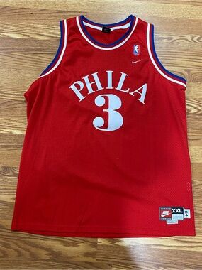 Vintage Allen Iverson Philadelphia 76ers Nike Jersey